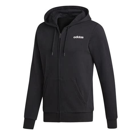 adidas sweatjacke herren schwarz|Schwarze adidas Sweatjacken für Herren .